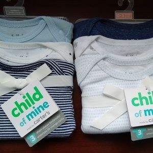 Carter's Child of Mine Layette Two Onesie Sets
